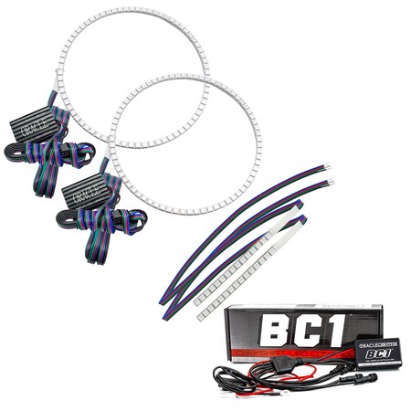 Oracle Lighting 21C BRONCO COLORSHIFT HEADLIGHT HALO KIT WDRL BAR BASE HEADLIGHTS WBC1 CONTROLLER 1471-335